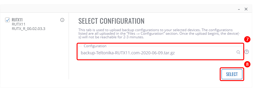 Networking rutx11 configuration examples configuration backup upload rms select configuration v1.png
