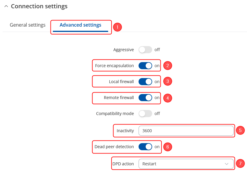 RutOS IPsec tunnel with certificates 7.8 add ipsec config connection advanced.png