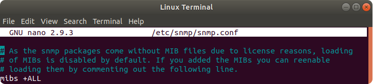 Networking device configurationexample traps with terminal snmp config v2.png