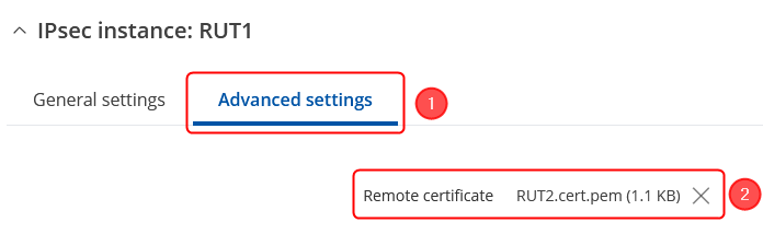 RutOS IPsec tunnel with certificates 7.8 add ipsec config general instnace advanced.png