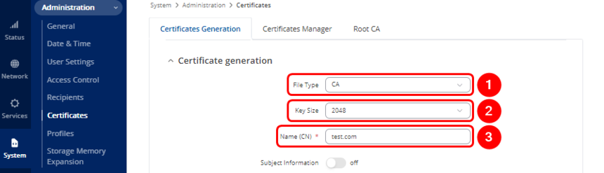 Tls certificates ca gen p1.png