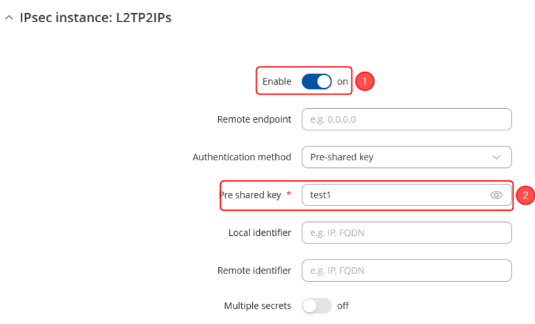 RutOS L2TP IPsec VPN 7,8 add Ipsec Server config instnace222.png