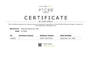 RUTM54 - PTCRB Certified Certificate.png