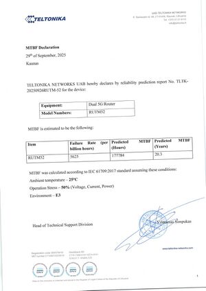 MTBF Declaration RUTM52-1.jpg